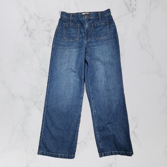 Madewell Denim - Madewell The Perfect Vintage Wide-Leg Jean Size 29